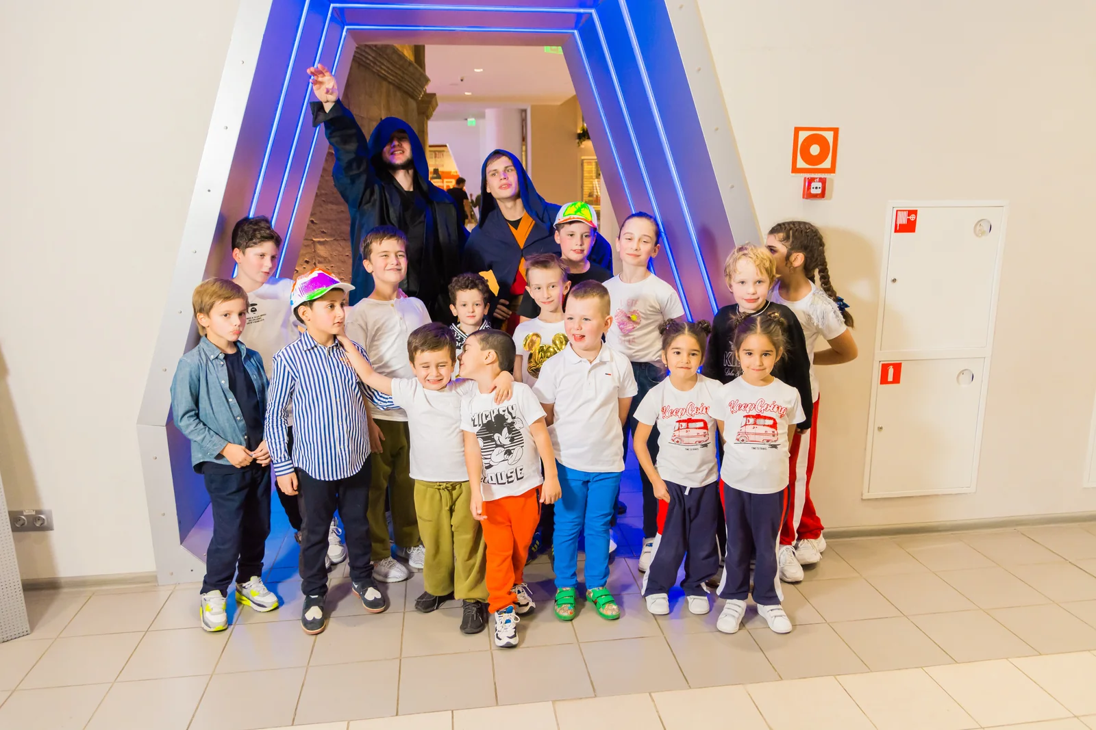 Общее фото участников с ведущими в LaserLand Чита